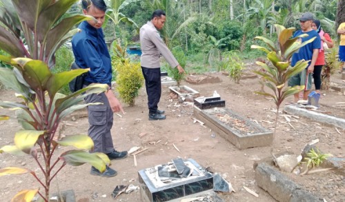 Puluhan Batu Nisan Dirusak Orang Tak Dikenal di Banyuwangi, Pelaku Masih jadi Misteri