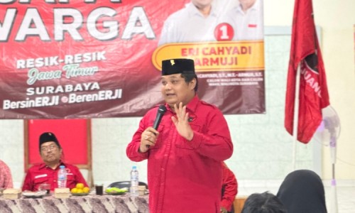 PDIP Tegaskan Risma-Gus Hans dan Eri-Armuji Mampu Wujudkan Kesejahteraan Masyarakat