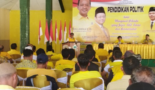 Survei LSI Denny JA Ipuk-Mujiono 60,6%, Ali Makki-Ali Ruchi 21,4%, Golkar-Gerindra: Kobarkan Semangat Kemenangan