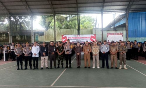 Apel Serpas Pengamanan Pilkada 2024, Polres Banjarnegara Cek Kesiapan Akhir Personel