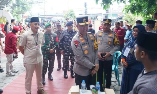 Bersama Pj Bupati, Kapolda Jatim Pantau Pencoblosan Pilkada Bangkalan