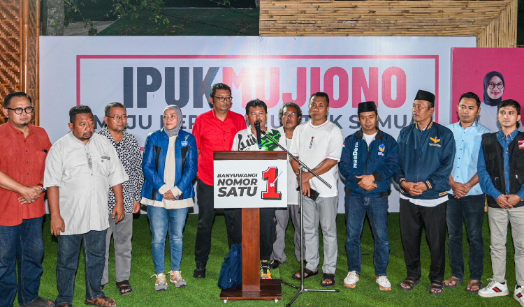 Ipuk-Mujiono Unggul, Golkar: Masyarakat Banyuwangi Cerdas!