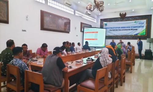 BPJS Ketenagakerjaan Pastikan Perlindungan Aparatur Desa di Magetan