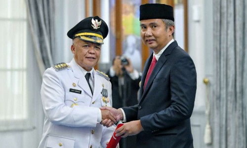 Asep Sukmana Resmi Jabat Pj Walikota Tasikmalaya, Bey Machmudin Beri Pesan Ini