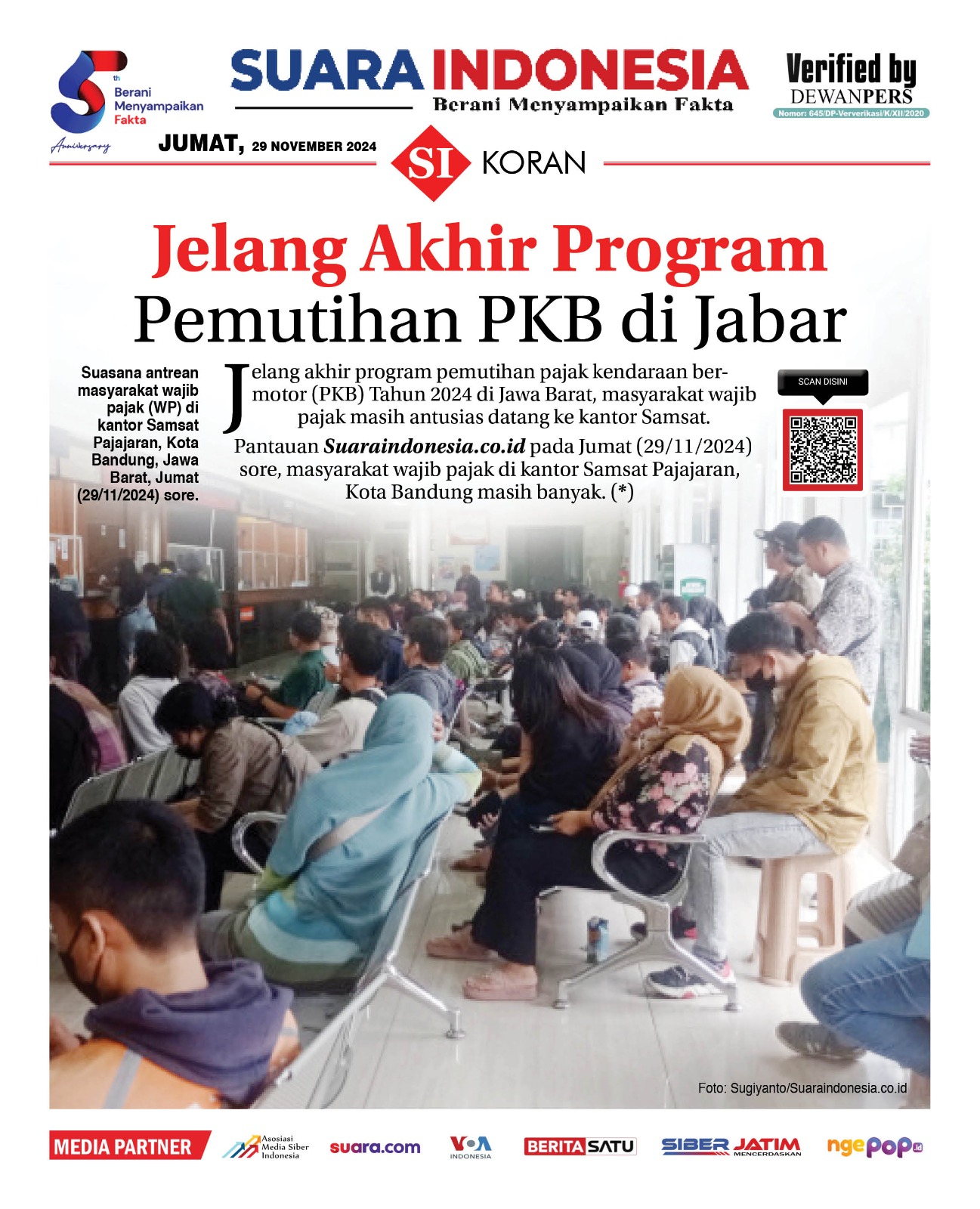 EDISI, 29 NOVEMBER 2024