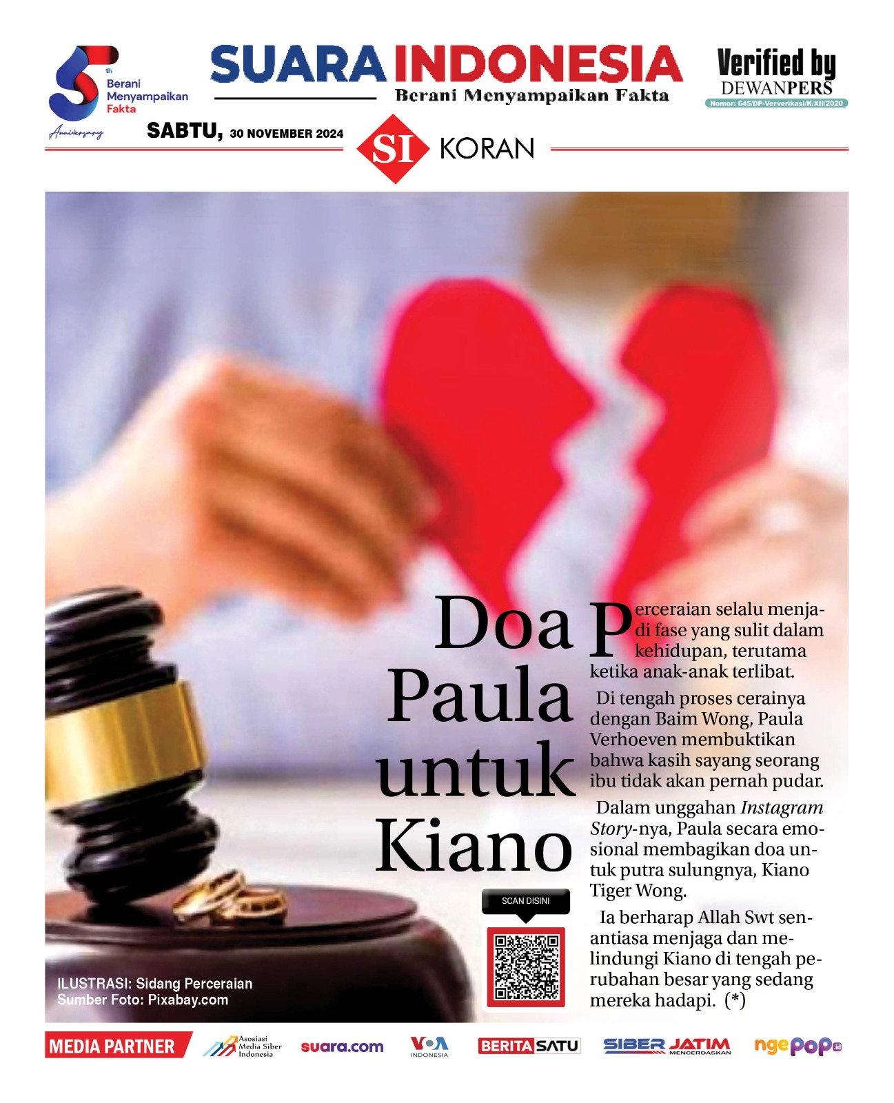 EDISI, 30 NOVEMBER 2024