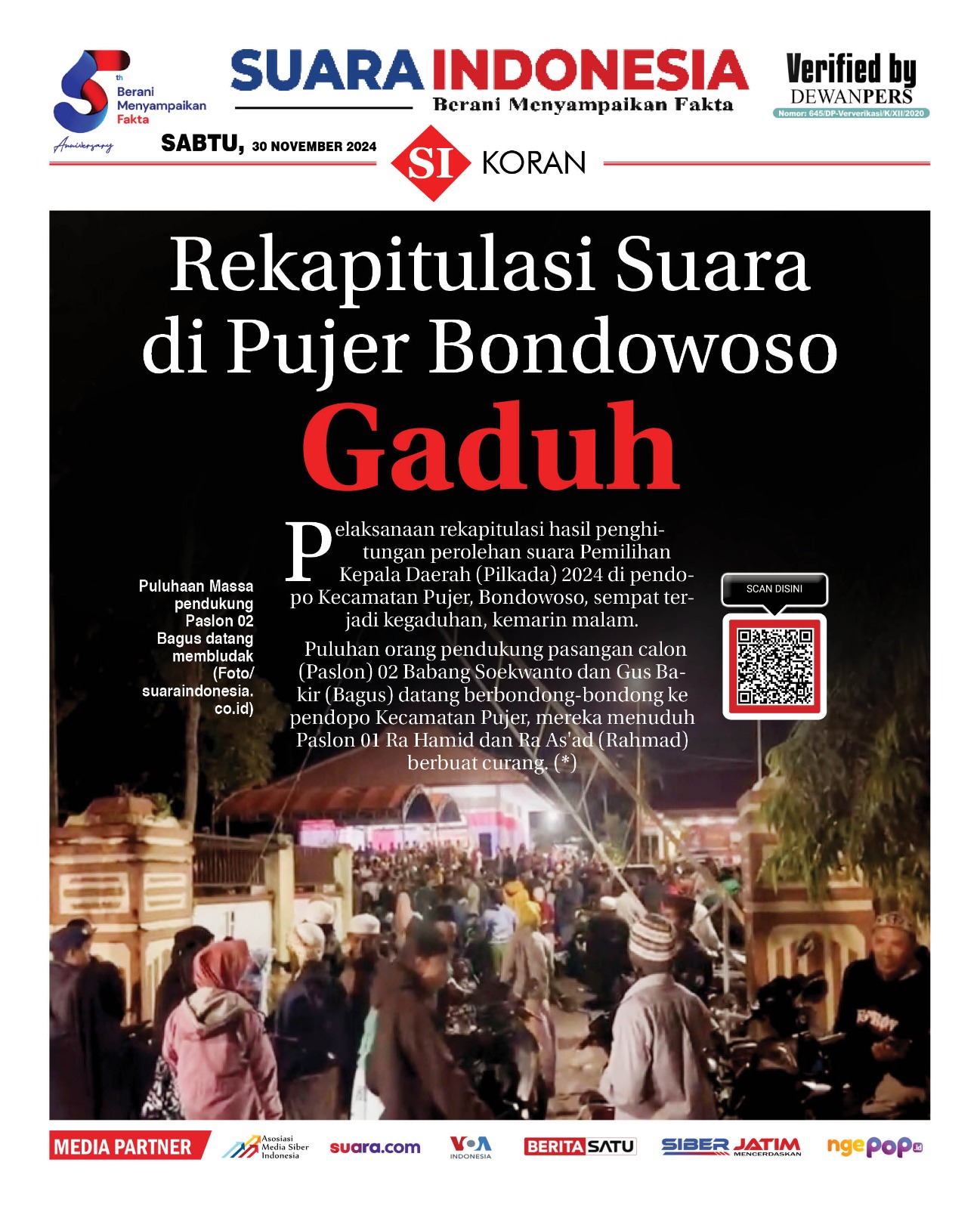 EDISI, 30 NOVEMBER 2024