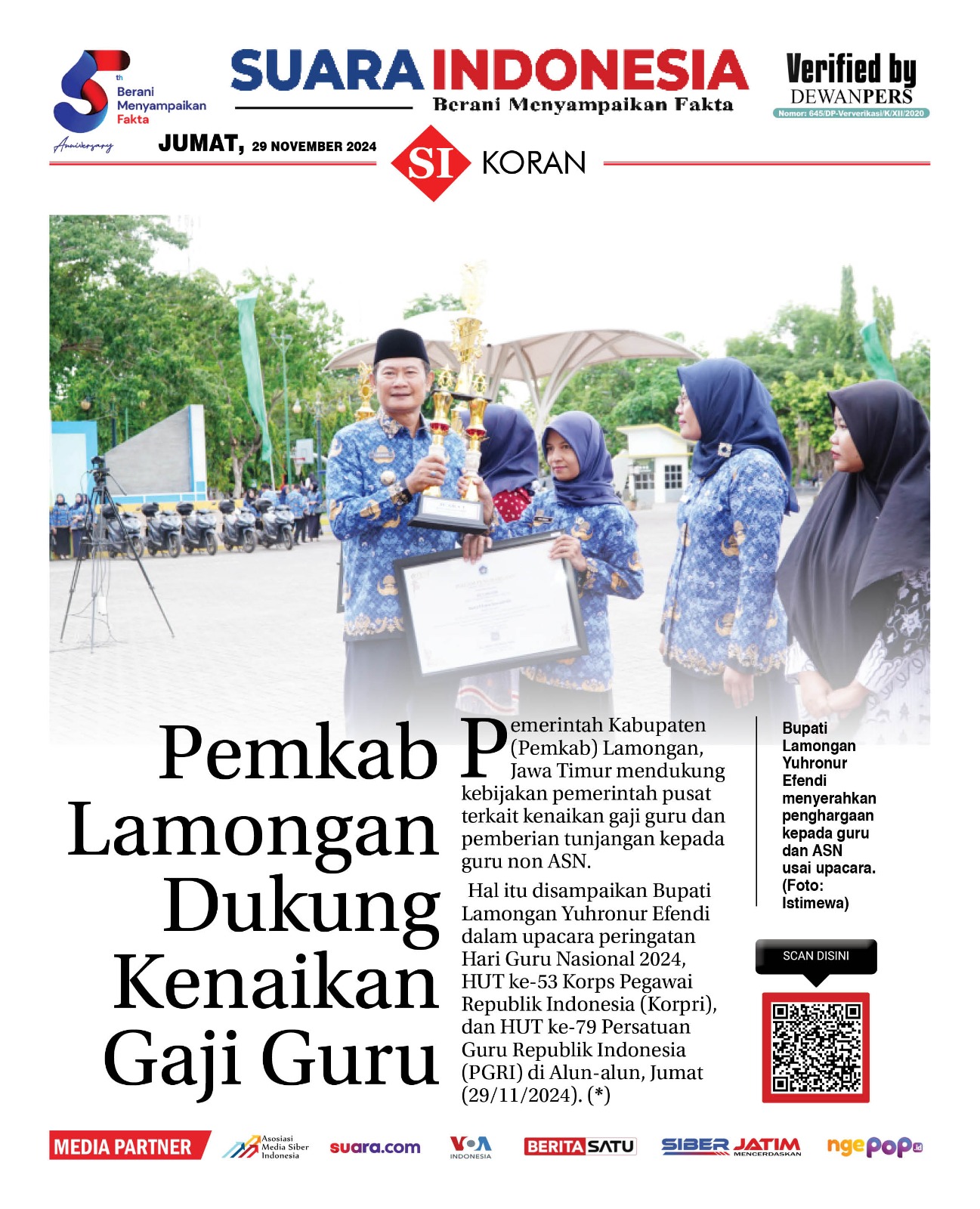 EDISI, 29 NOVEMBER 2024