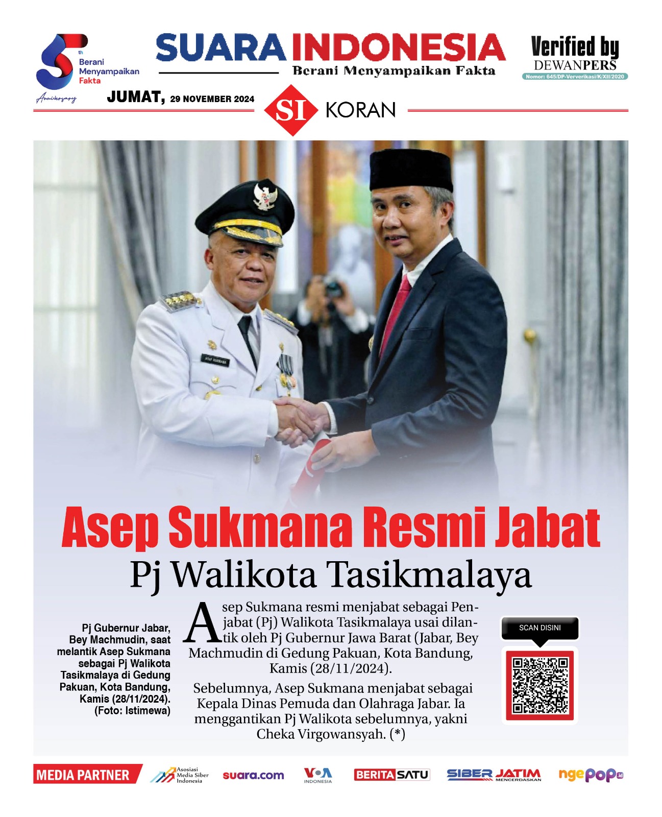 EDISI, 29 NOVEMBER 2024