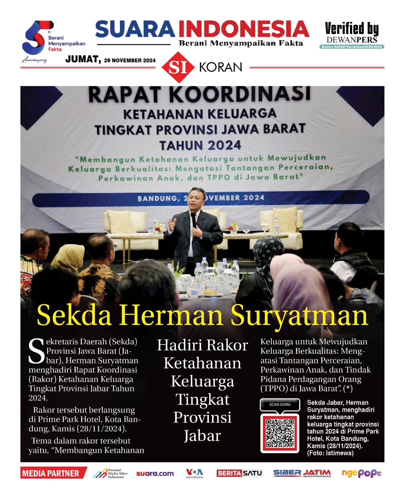 EDISI, 29 NOVEMBER 2024