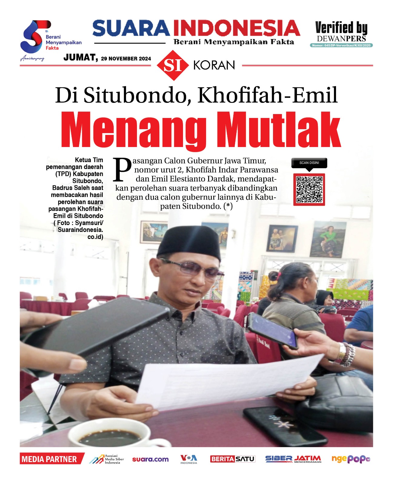 EDISI, 29 NOVEMBER 2024