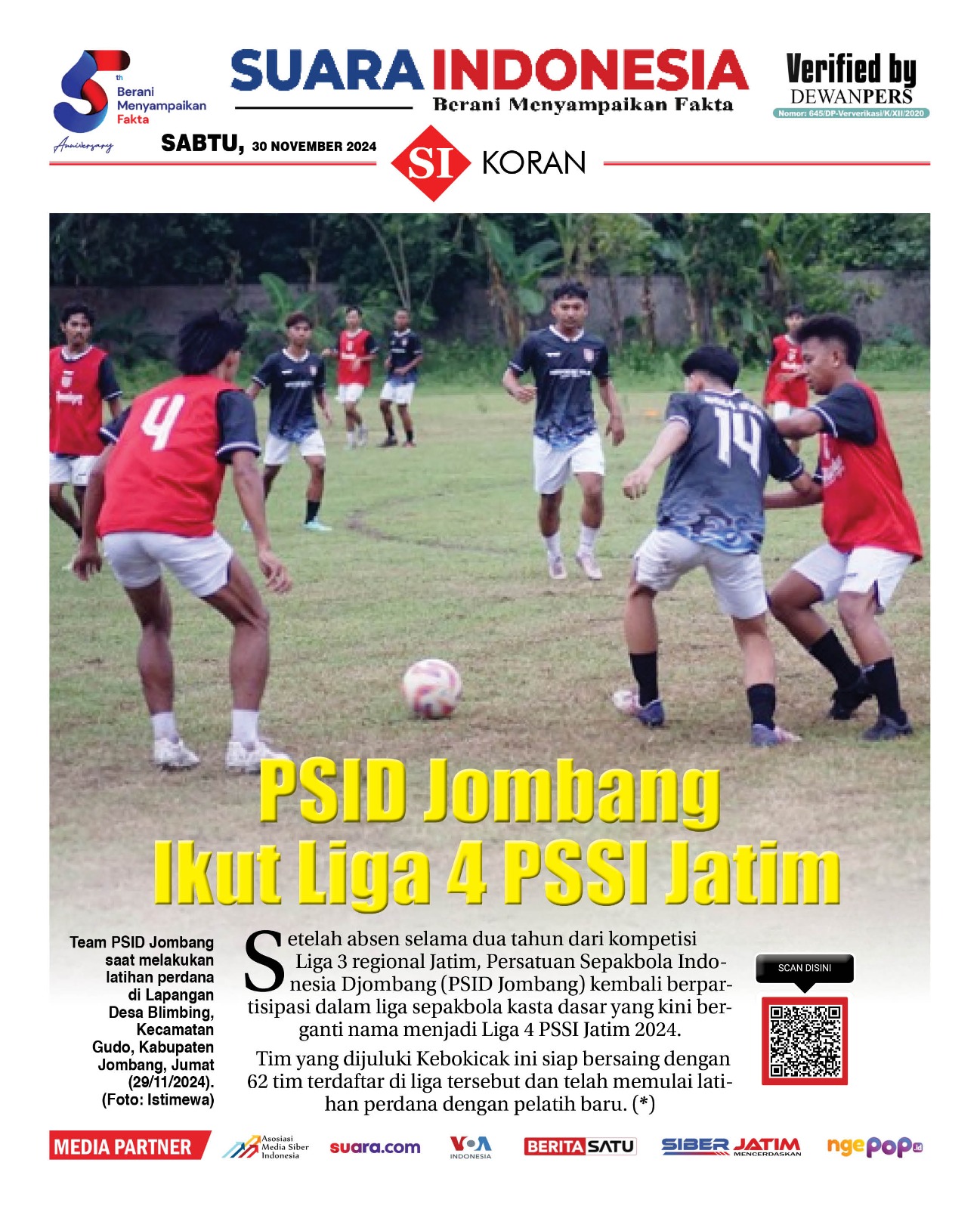 EDISI, 30 NOVEMBER 2024