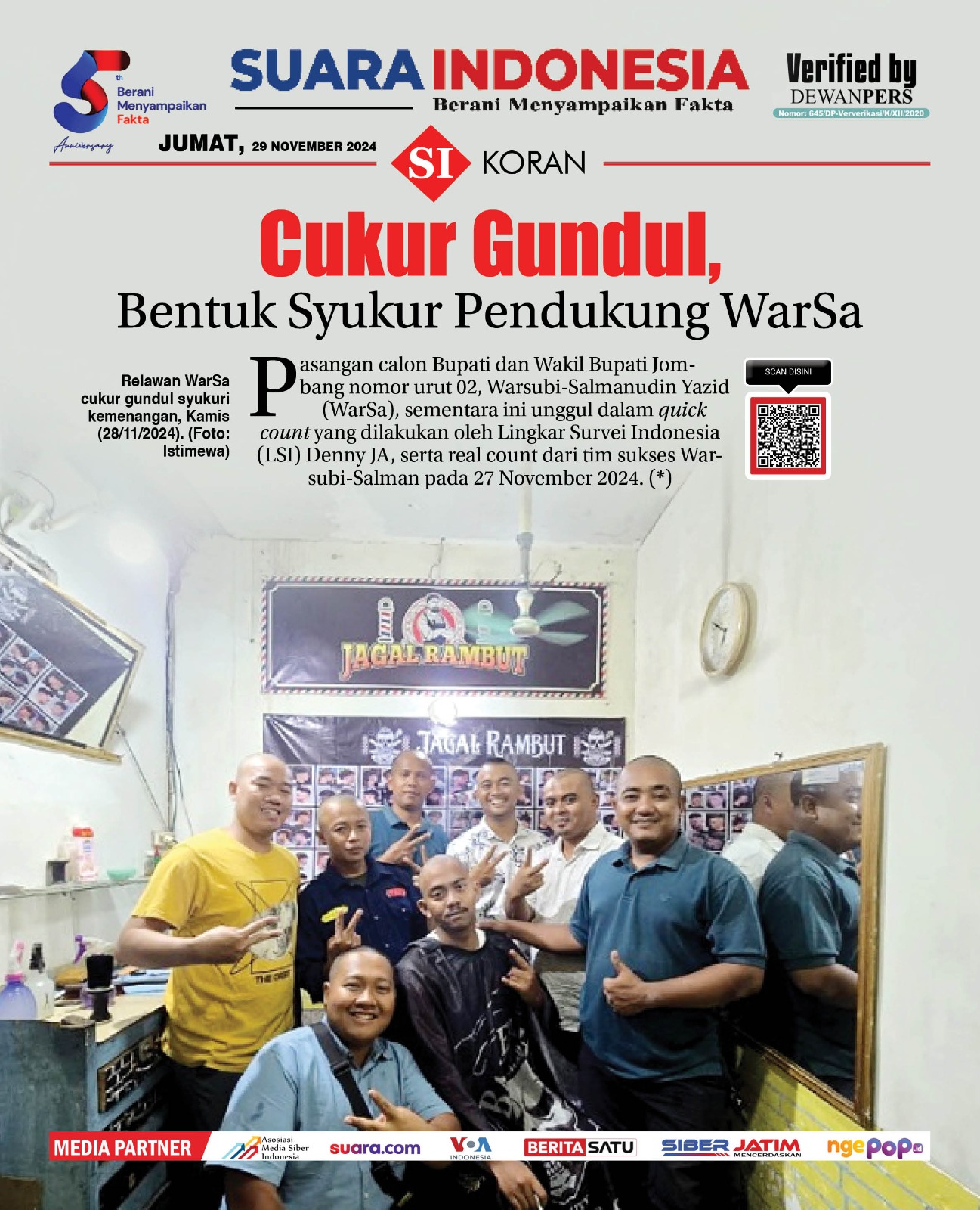 EDISI, 29 NOVEMBER 2024