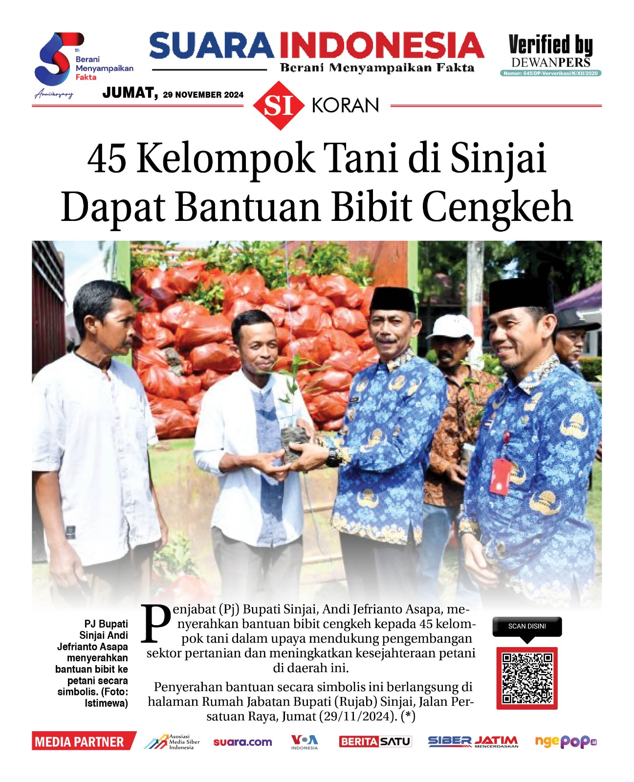 EDISI, 29 NOVEMBER 2024