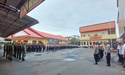 Penetapan Hasil Hitung Suara Kota Sibolga, Ratusan Personel Disiagakan