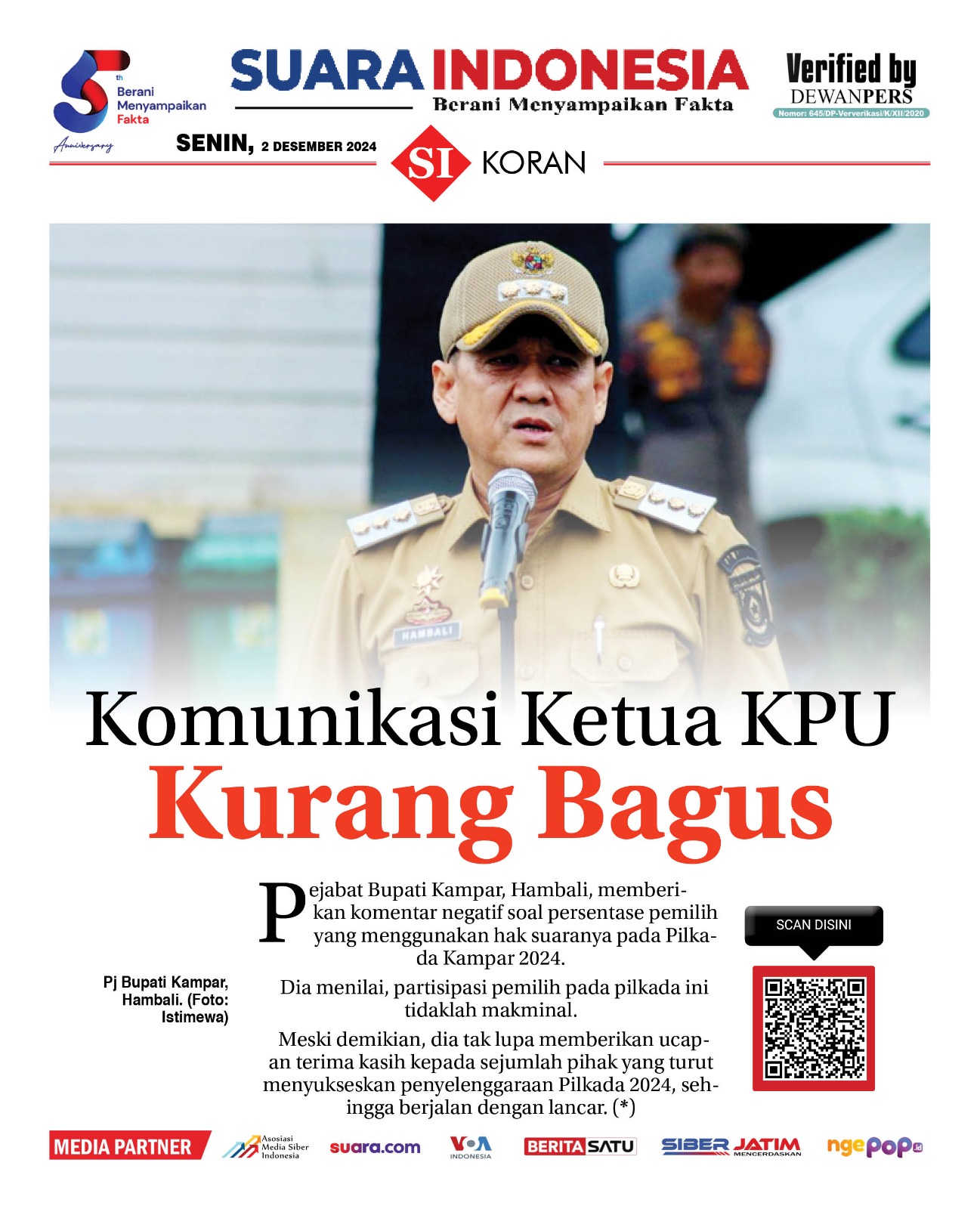 EDISI, 2 DESEMBER 2024