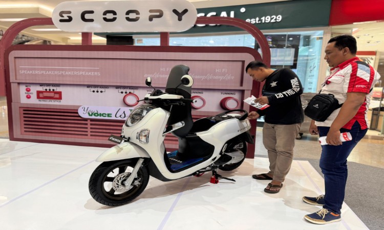 MPM Honda Jatim Gelar Regional Public Launching New Honda Scoopy