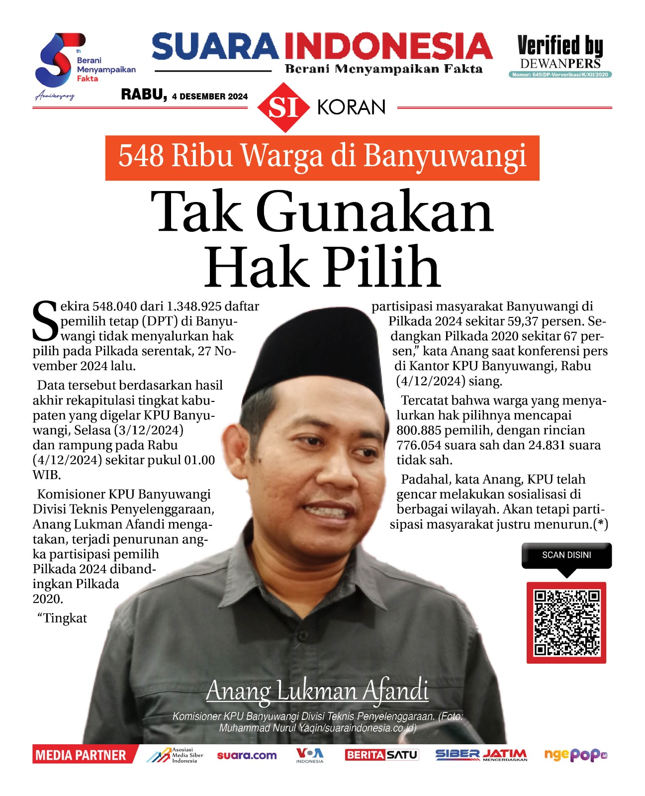 EDISI, 4 DESEMBER 2024