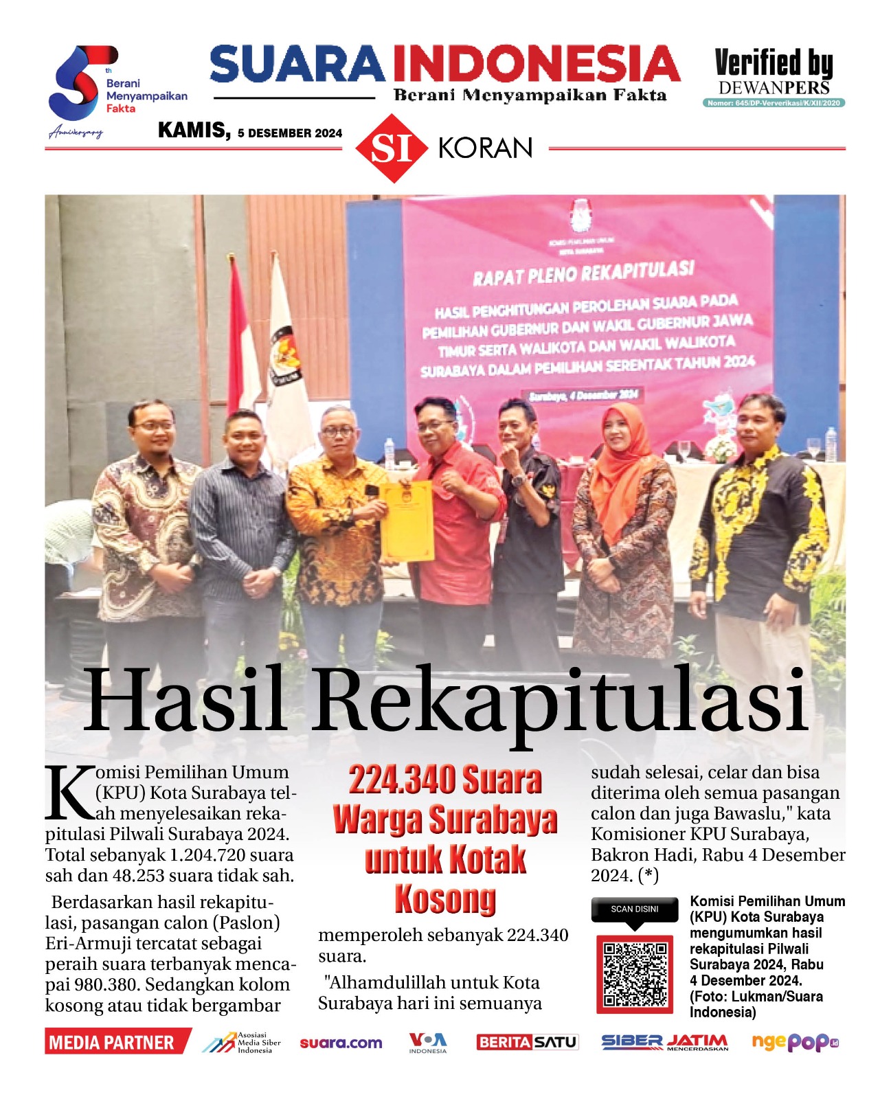 EDISI, 5 DESEMBER 2024