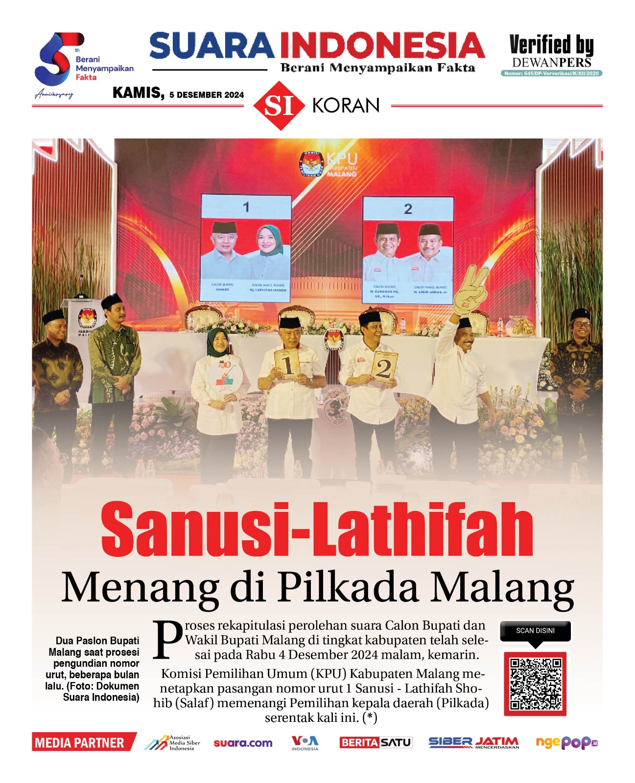 EDISI, 5 DESEMBER 2024