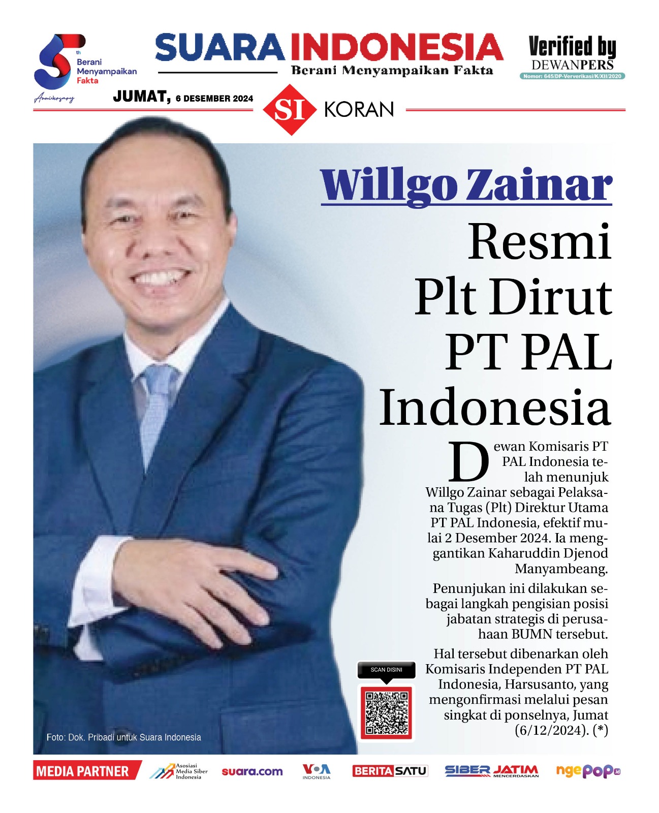 EDISI, 6 DESEMBER 2024