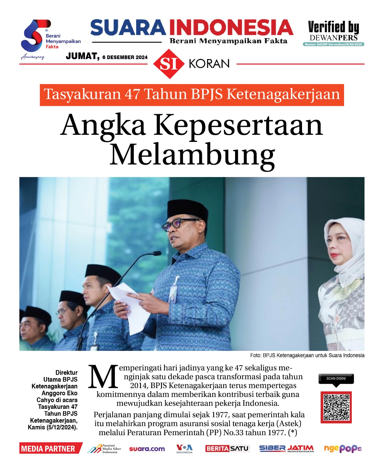 EDISI, 6 DESEMBER 2024