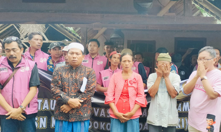 Tasyakuran Kemenangan Gus Fawait di Ledokombo, Diwarnai Hujan Air Mata