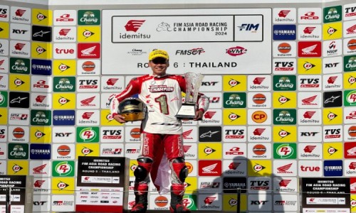 Pebalap Astra Honda Kembali Raih Juara Asia di ARRC 2024   