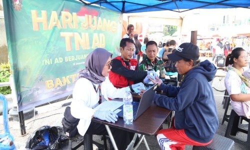 Peduli Kesehatan Masyarakat, Kodim Cilacap Gelar Pengobatan Gratis 