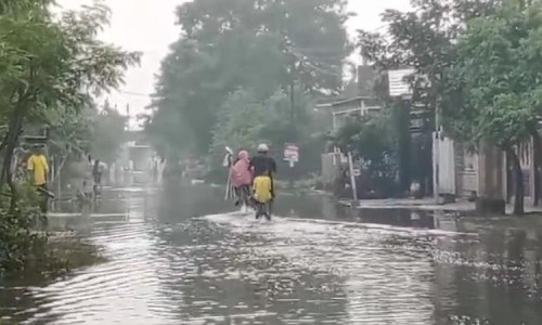 Setelah Sembilan Hari Terendam Banjir, Kini Dua Desa di Jombang Berangsur Surut