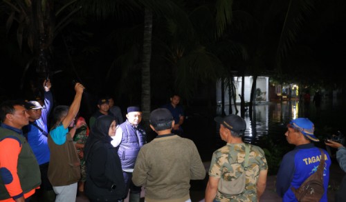 Banjir Rob Rendam 1.200 Rumah Warga Muncar, Bupati Ipuk Turun Langsung dan Siapkan Langkah Pencegahan