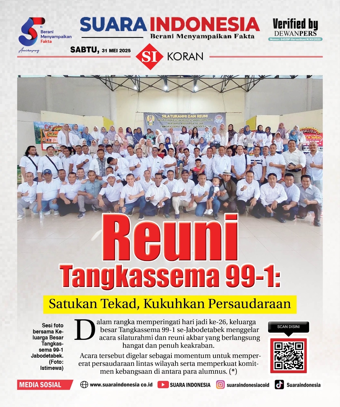 EDISI, 31 MEI 2025