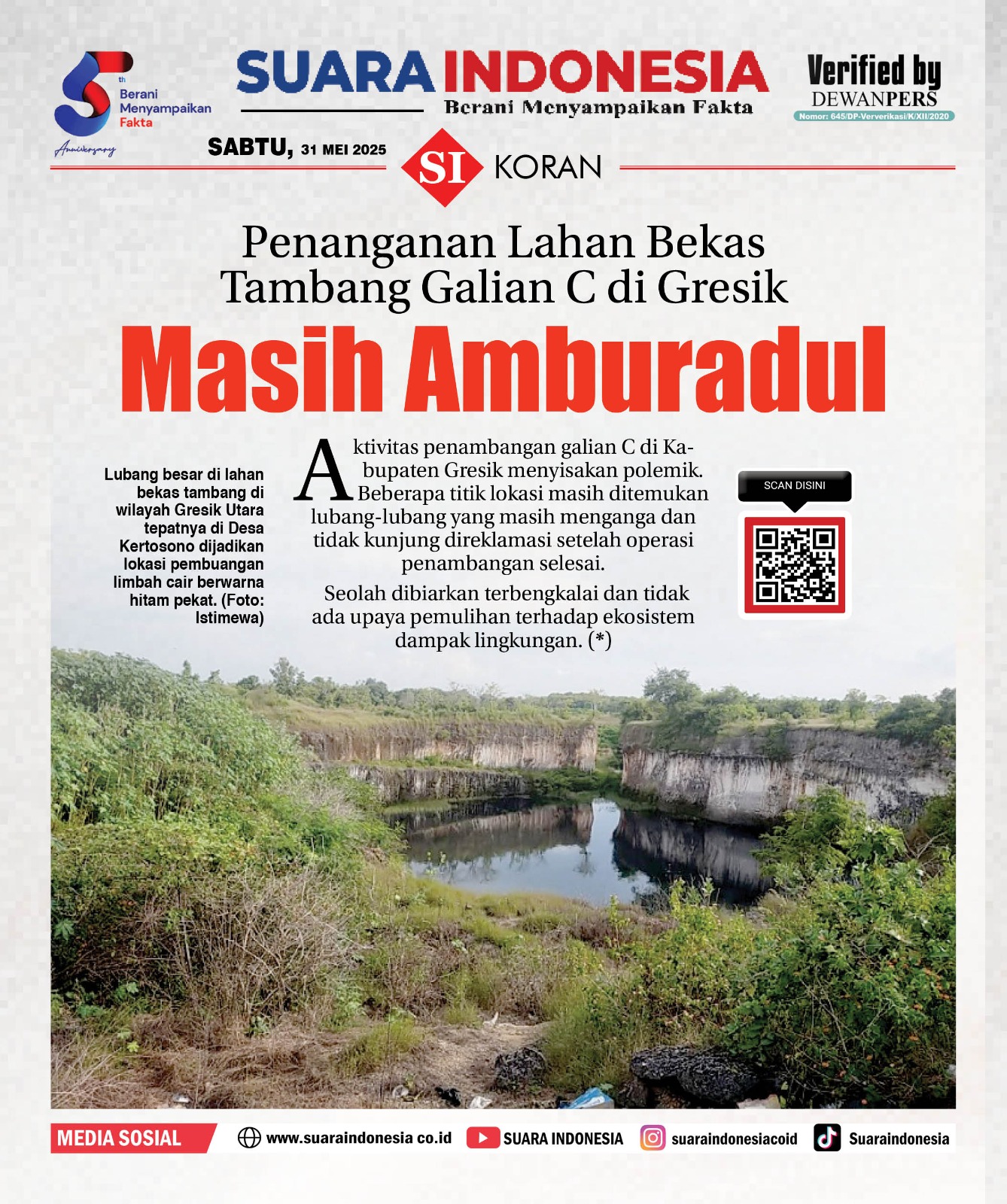 EDISI, 31 MEI 2025
