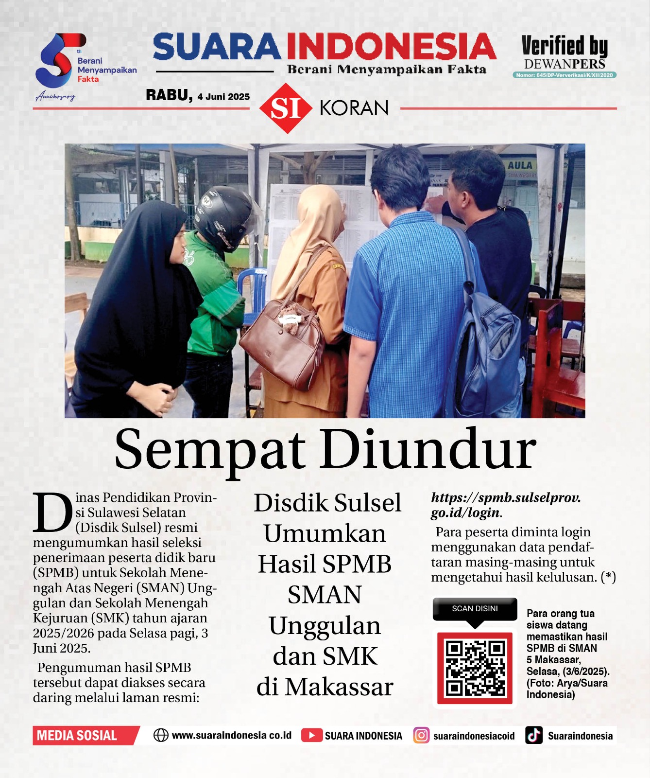 EDISI, 4 JUNI 2025
