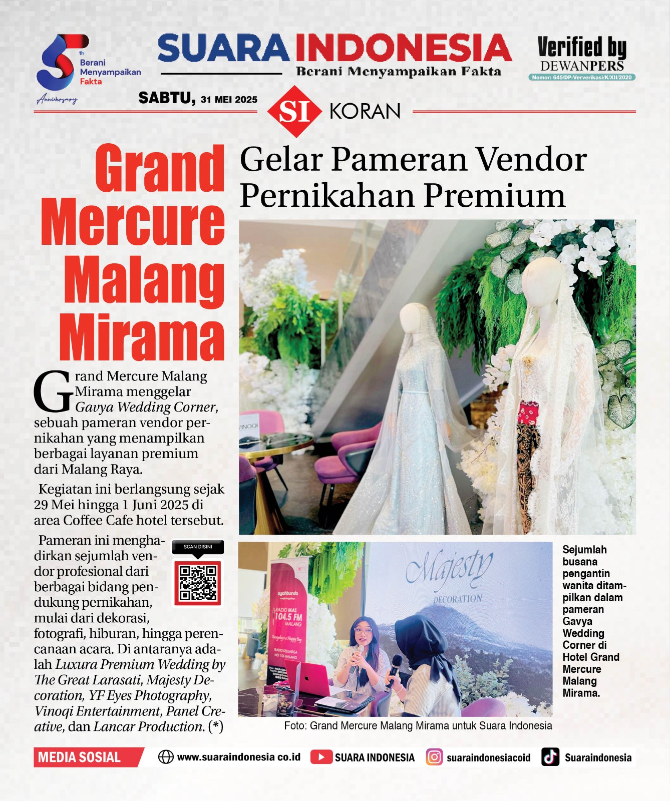EDISI, 31 MEI 2025