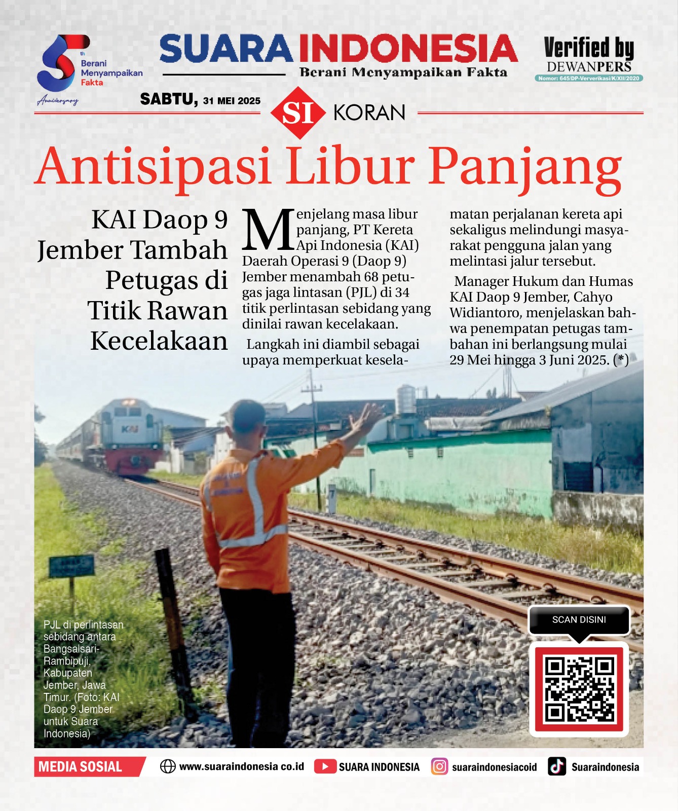 EDISI, 31 MEI 2025