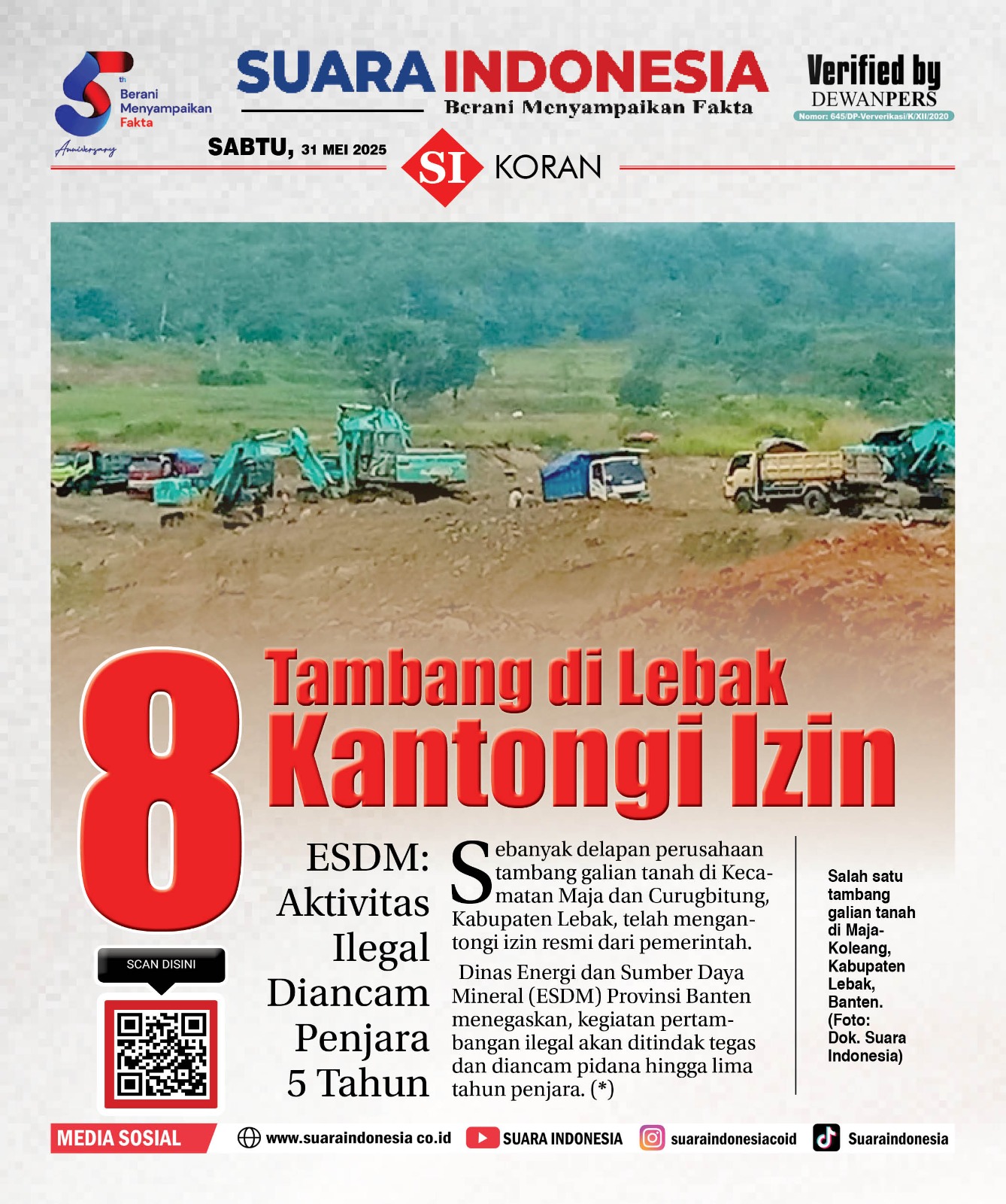 EDISI, 31 MEI 2025