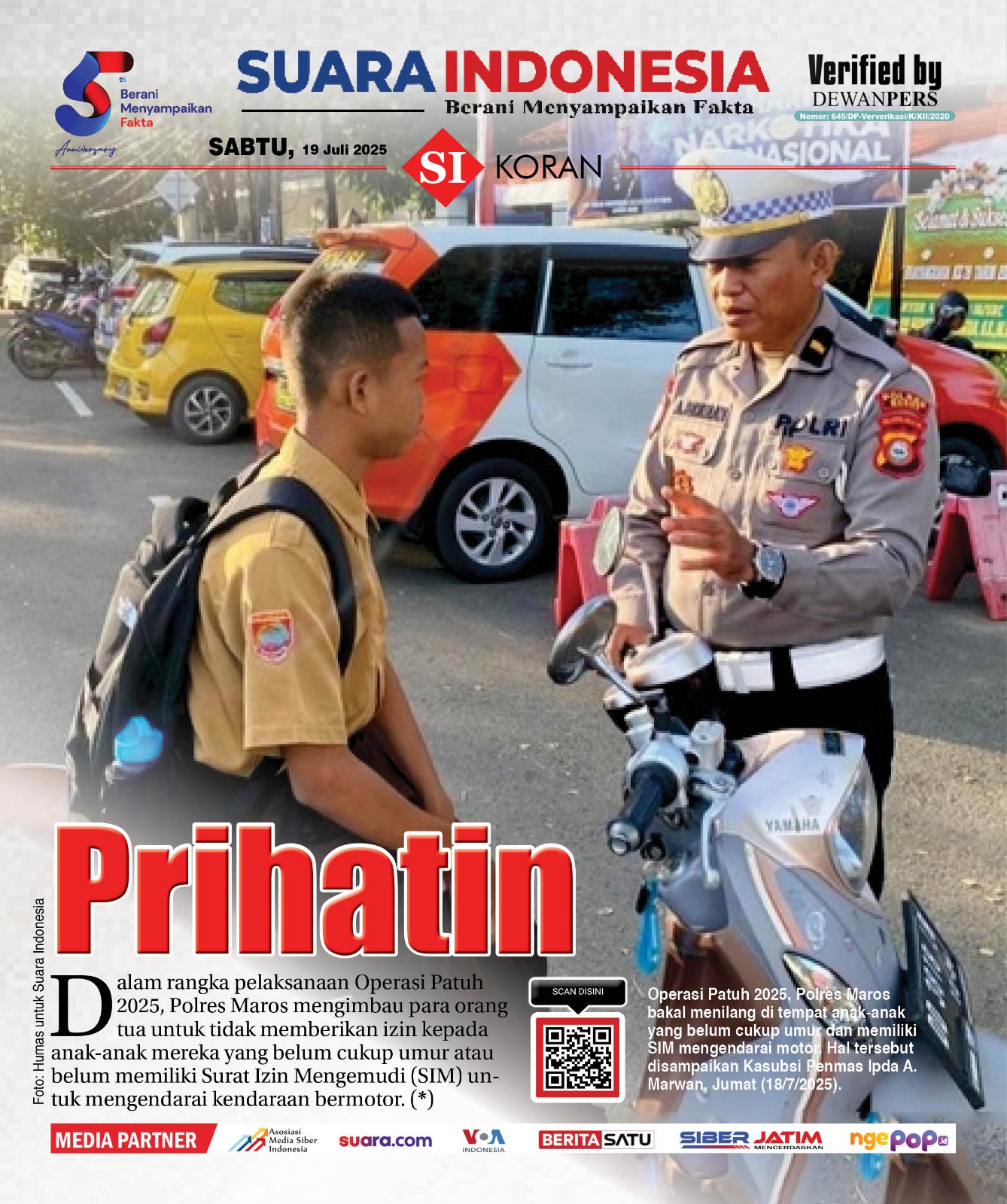 EDISI, 19 JULI 2025