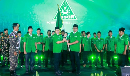 PC GP Ansor Banyuwangi Resmi Dilantik, Arvy: Ansor Harus Menjadi Navigator Masa Depan
