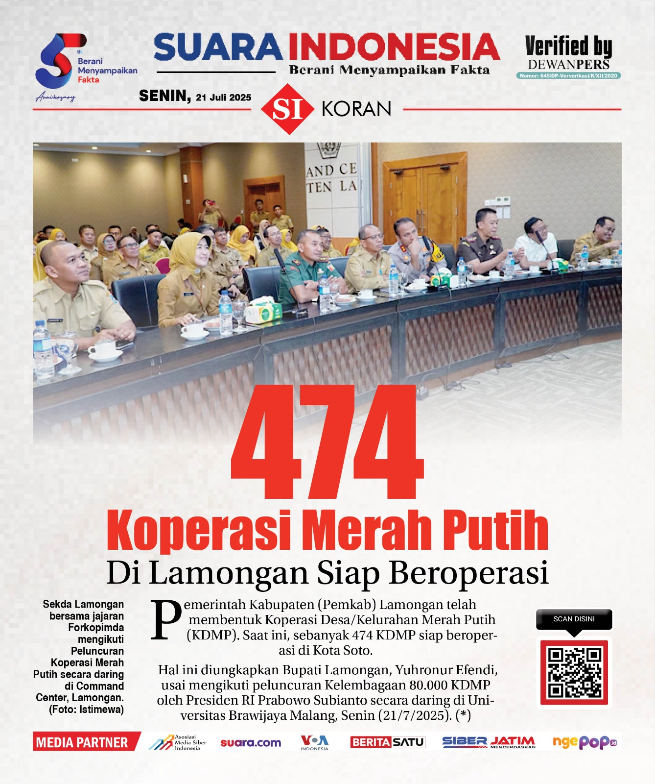 EDISI, 21 JULI 2025