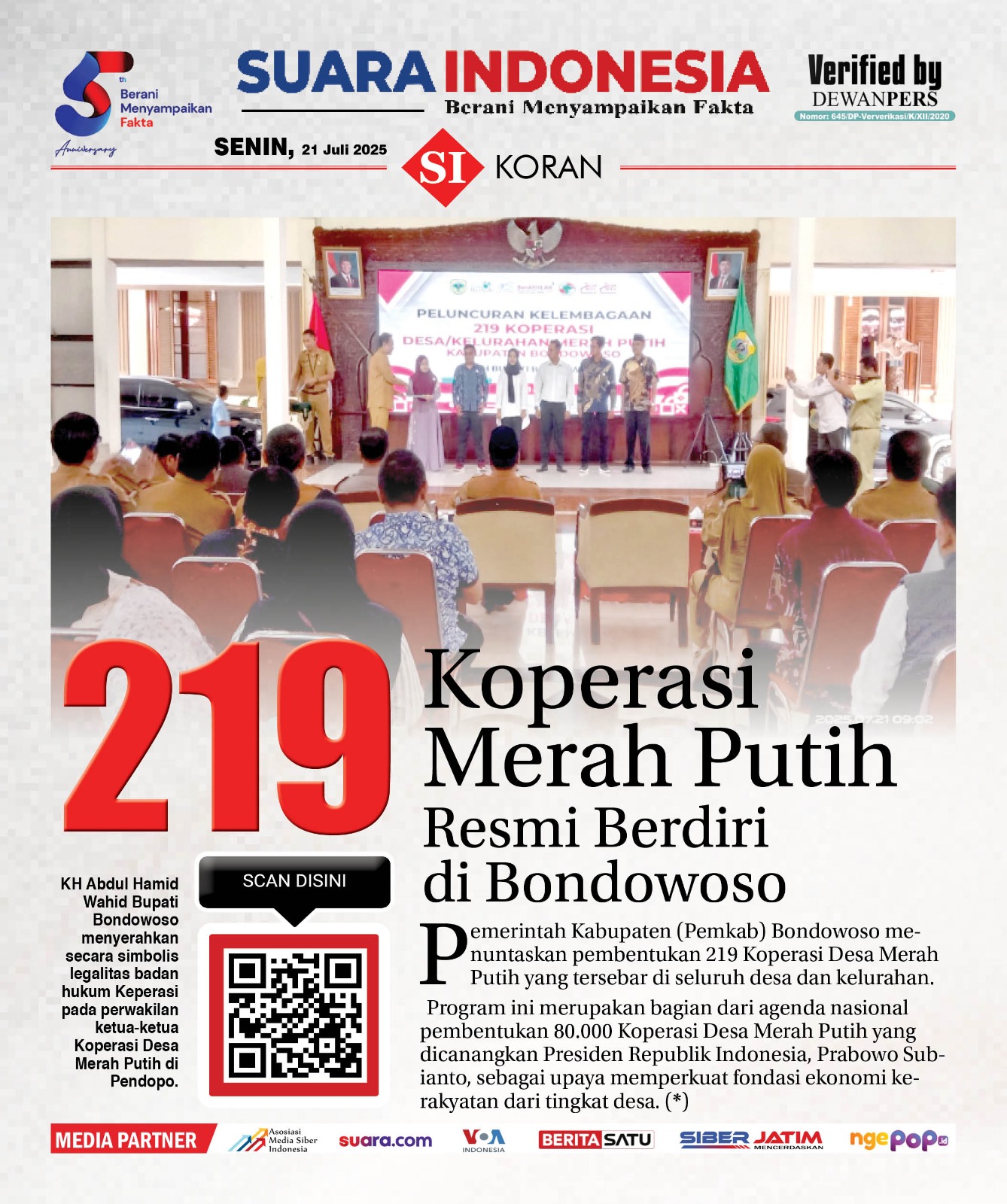 EDISI, 21 JULI 2025