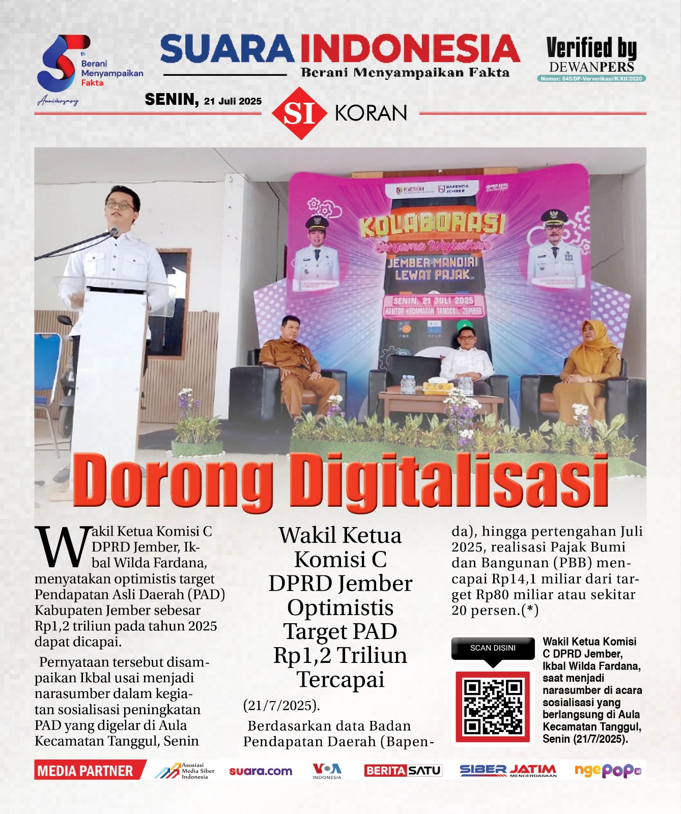 EDISI, 21 JULI 2025