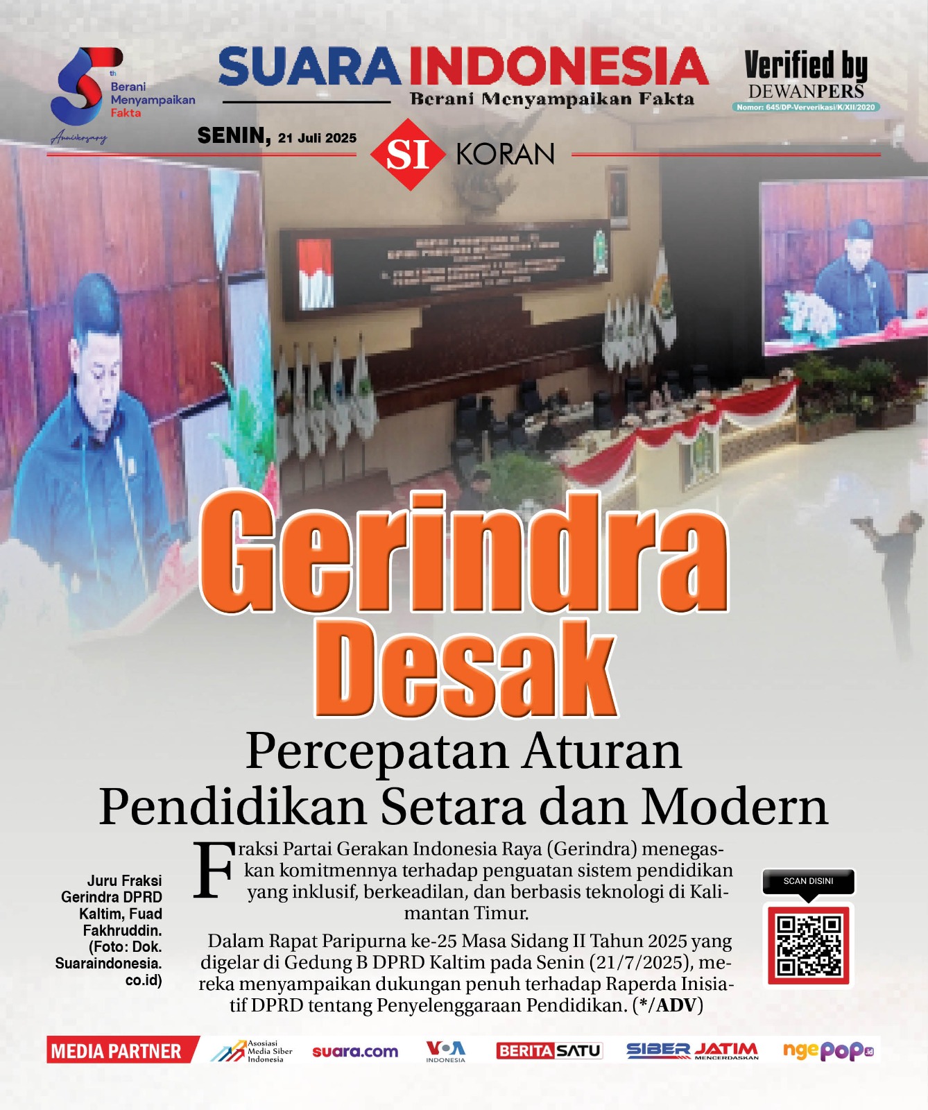 EDISI, 21 JULI 2025