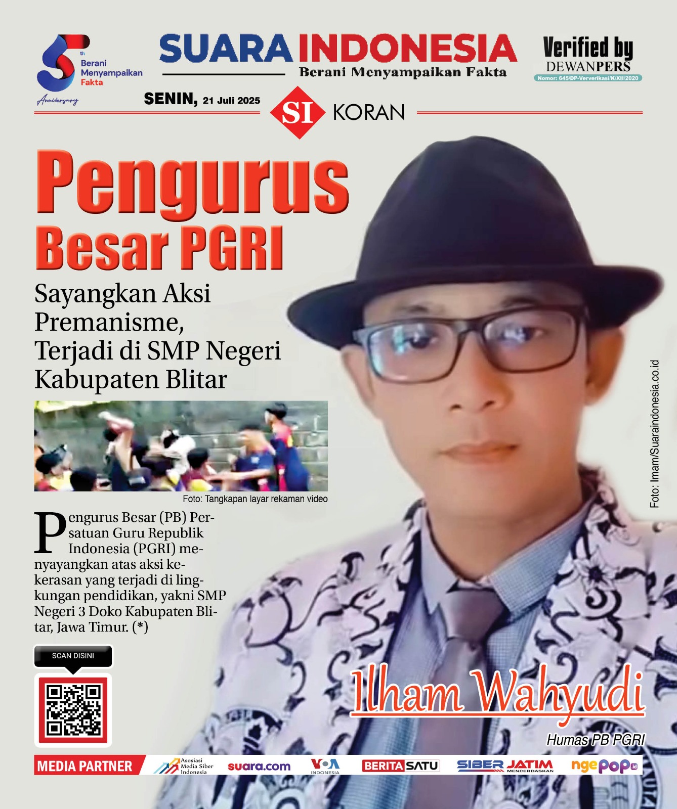 EDISI, 21 JULI 2025
