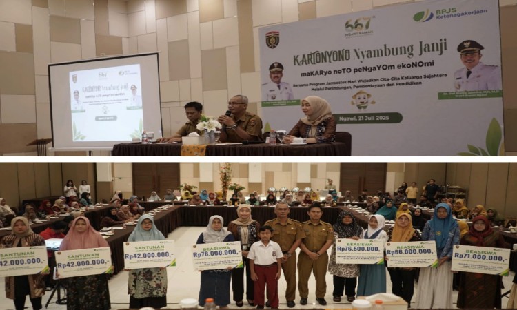 BPJS Ketenagakerjaan dan Pemkab Ngawi, Kartonyono Nyambung Janji