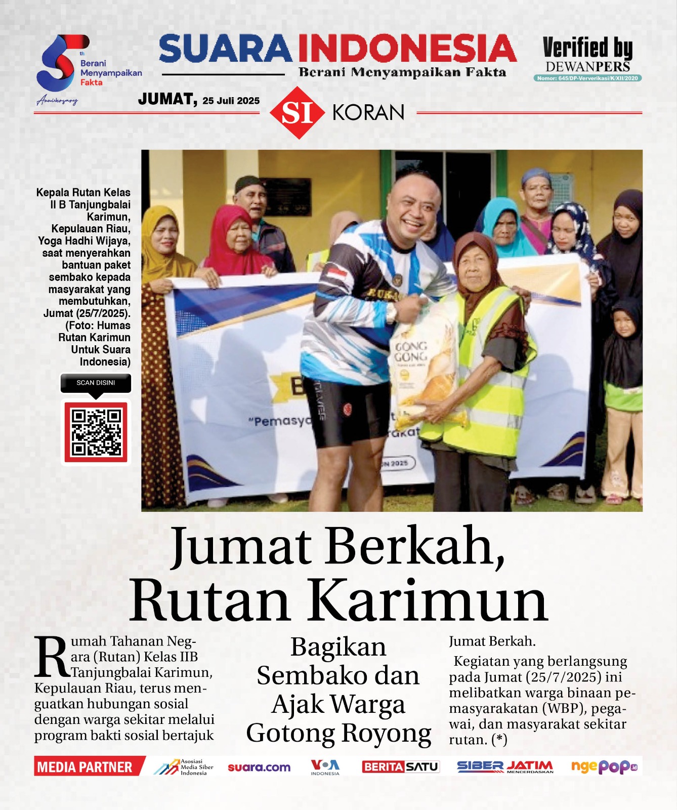 EDISI, 25 JULI 2025