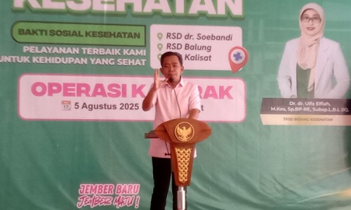 Pemkab Jember Fasilitasi Operasi Katarak Gratis bagi 135 Warga