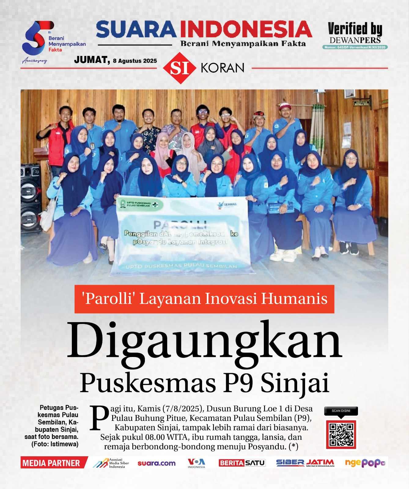EDISI, JUMAT 8 AGUSTUS 2025