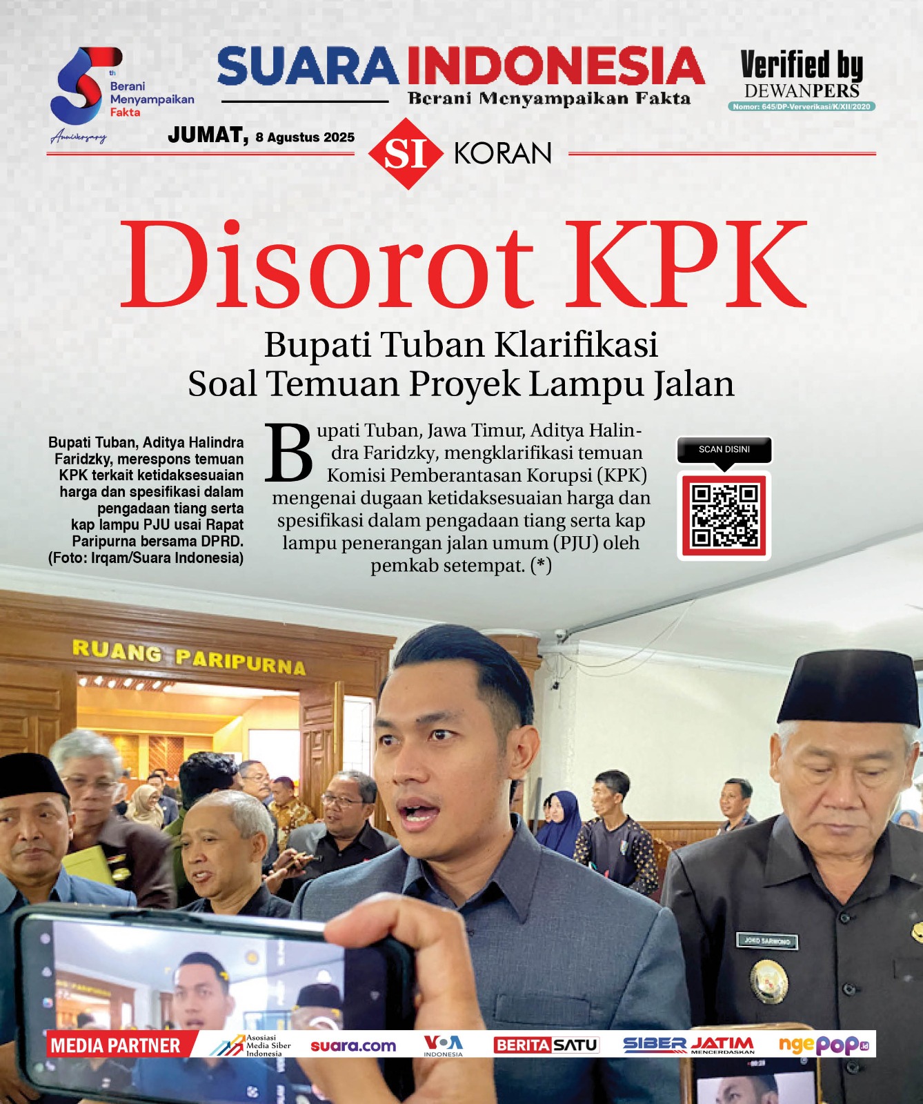 EDISI, JUMAT 8 AGUSTUS 2025