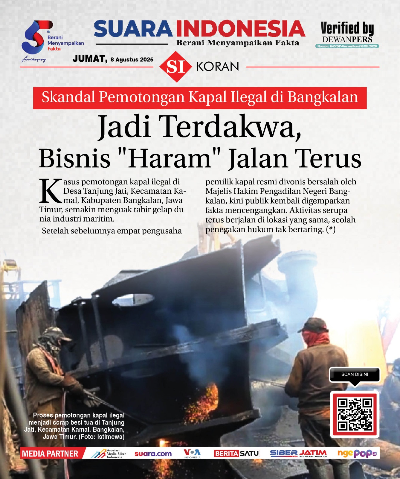 EDISI, JUMAT 8 AGUSTUS 2025
